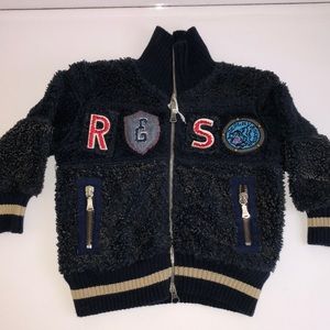 Replay and Sons Fleece Varsity Discontinued Jacket
